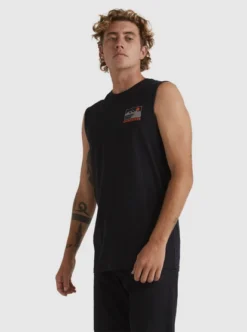 Quiksilver Mens Outer Island Sleeveless Muscle T-Shirt -Sunny Fit Wear uqmzt03245 quiksilverw kvj0 sd1