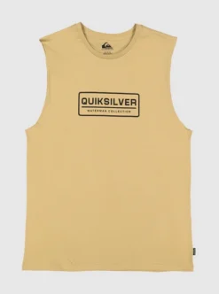 Quiksilver Mens Clear Lines Sleeveless Muscle T-Shirt