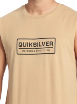 Quiksilver Mens Clear Lines Sleeveless Muscle T-Shirt -Sunny Fit Wear uqmzt03246 quiksilverw cjz0 frt3