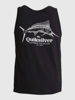 Quiksilver Mens Trophy Catch Muscle Vest Top -Sunny Fit Wear uqmzt03247 quiksilverv kvj0 bck1