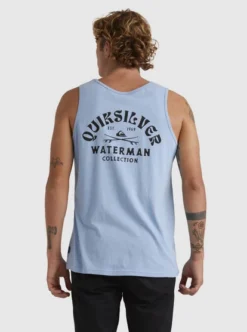 Quiksilver Mens Deep Water Muscle Vest Top -Sunny Fit Wear uqmzt03248 quiksilverw bhc0 bck1