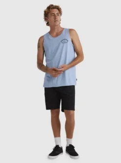 Quiksilver Mens Deep Water Muscle Vest Top -Sunny Fit Wear uqmzt03248 quiksilverw bhc0 frt9
