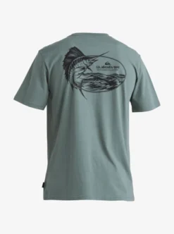 Quiksilver Mens Gamer T-Shirt -Sunny Fit Wear uqmzt03251 quiksilverv gnb0 bck1