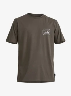 Quiksilver Mens Scenic Box T-Shirt -Sunny Fit Wear uqmzt03252 quiksilverv cqp0 frt1