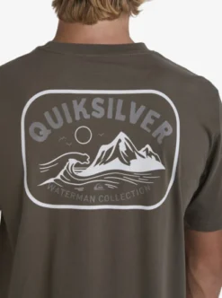 Quiksilver Mens Scenic Box T-Shirt -Sunny Fit Wear uqmzt03252 quiksilverw cqp0 dtl1
