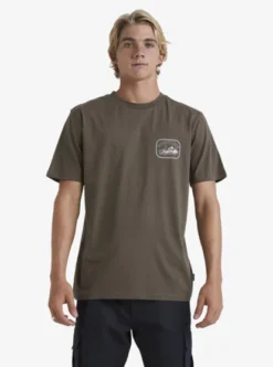 Quiksilver Mens Scenic Box T-Shirt -Sunny Fit Wear uqmzt03252 quiksilverw cqp0 frt1