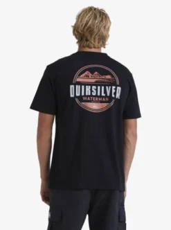 Quiksilver Mens Seas Of Time T-Shirt -Sunny Fit Wear uqmzt03253 quiksilverw kvj0 bck1