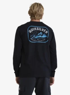 Quiksilver Mens Scenic Box Long Sleeve T-Shirt -Sunny Fit Wear uqmzt03257 quiksilverw kvj0 bck1