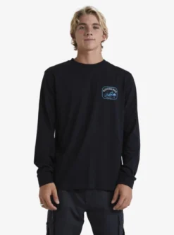 Quiksilver Mens Scenic Box Long Sleeve T-Shirt -Sunny Fit Wear uqmzt03257 quiksilverw kvj0 frt1