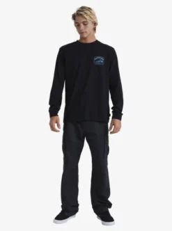 Quiksilver Mens Scenic Box Long Sleeve T-Shirt -Sunny Fit Wear uqmzt03257 quiksilverw kvj0 frt9