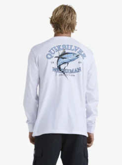 Quiksilver Mens Blue Dreams Long Sleeve T-Shirt -Sunny Fit Wear uqmzt03258 quiksilverw wbb0 bck1