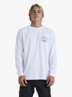 Quiksilver Mens Blue Dreams Long Sleeve T-Shirt -Sunny Fit Wear uqmzt03258 quiksilverw wbb0 frt1