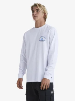 Quiksilver Mens Blue Dreams Long Sleeve T-Shirt -Sunny Fit Wear uqmzt03258 quiksilverw wbb0 sd1
