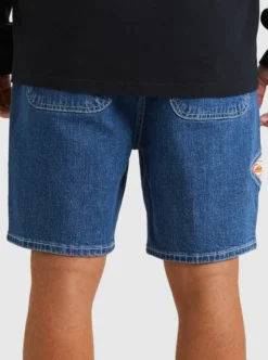 Quiksilver Mens Legacy 21" Denim Shorts -Sunny Fit Wear uqyds03001 quiksilverw bqp0 bck6