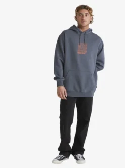 Quiksilver Mens Palm Waves Hoodie -Sunny Fit Wear uqyft03137 quiksilvers kzm0 frt9