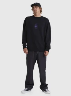 Quiksilver Mens Mercury Sweatshirt -Sunny Fit Wear uqyft03153 quiksilverw kvj0 frt9