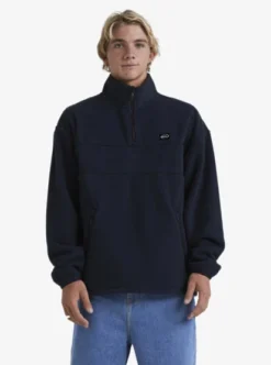 Quiksilver Mens Saturn Half-Zip Sweatshirt