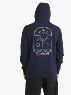 Quiksilver Mens New Take Hoodie -Sunny Fit Wear uqyft03172 quiksilverw byj0 bck1