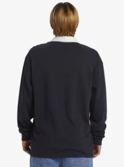 Quiksilver Mens Saturn Long Sleeve Polo Shirt -Sunny Fit Wear uqykt03292 quiksilverw ktp0 bck1