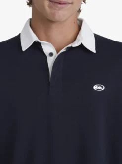 Quiksilver Mens Saturn Long Sleeve Polo Shirt -Sunny Fit Wear uqykt03292 quiksilverw ktp0 dtl1