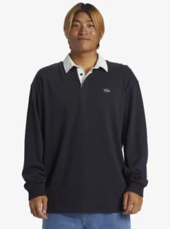 Quiksilver Mens Saturn Long Sleeve Polo Shirt -Sunny Fit Wear uqykt03292 quiksilverw ktp0 frt1