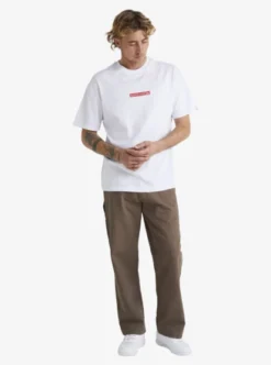 Quiksilver Mens Saturn Canvas Workwear Pants -Sunny Fit Wear uqynp03013 quiksilvers kqd0 frt9