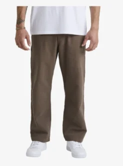 Quiksilver Mens Saturn Canvas Workwear Pants -Sunny Fit Wear uqynp03013 quiksilverw kqd0 frt1