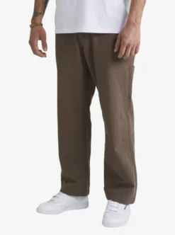 Quiksilver Mens Saturn Canvas Workwear Pants -Sunny Fit Wear uqynp03013 quiksilverw kqd0 sd1