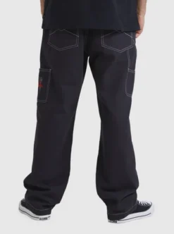 Quiksilver Mens Tridagger Trousers -Sunny Fit Wear uqynp03015 quiksilverw kta0 bck1