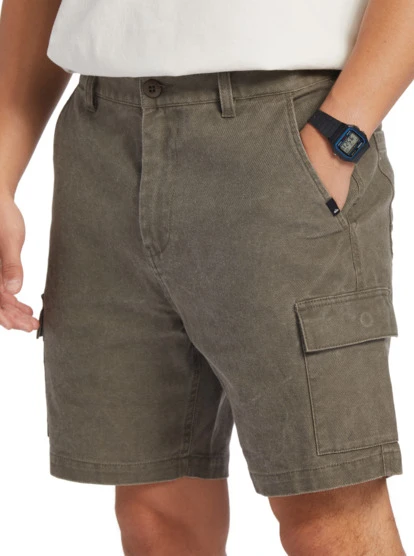 Quiksilver Mens Crowded Cargo Shorts 4 Quiksilver Mens Crowded Cargo Shorts - Image 4