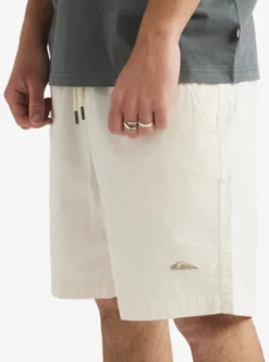 Quiksilver Mens Palm Waves 17" Elasticated Walk Shorts -Sunny Fit Wear uqyws03079 quiksilverw wdw0 sd6