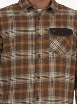 Quiksilver Mens Calling Long Sleeve Shirt -Sunny Fit Wear uqywt03074 quiksilverw cmk1 dtl1