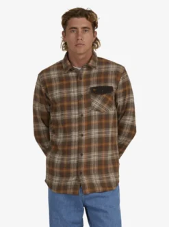 Quiksilver Mens Calling Long Sleeve Shirt