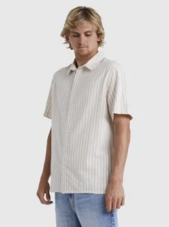 Quiksilver Mens Streak Short Sleeve Shirt -Sunny Fit Wear uqywt03081 quiksilverw thz1 sd1