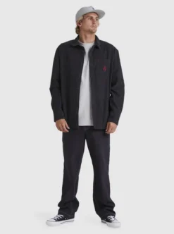 Quiksilver Mens Tridagger Long Sleeve Corduroy Shirt -Sunny Fit Wear uqywt03085 quiksilverw kta0 frt9