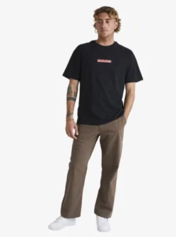 Quiksilver Mens Saturn Performer T-Shirt -Sunny Fit Wear uqyzt04950 quiksilvers kvj0 frt9