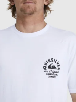 Quiksilver Mens Circled Script T-Shirt -Sunny Fit Wear uqyzt05010 quiksilverw wbb0 dtl1