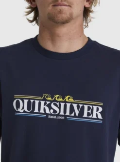 Quiksilver Mens Gradient Line T-Shirt -Sunny Fit Wear uqyzt05012 quiksilverw byj0 dtl1