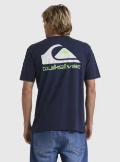 Quiksilver Mens Omni Logo T-Shirt -Sunny Fit Wear uqyzt05018 quiksilverw byj0 bck1