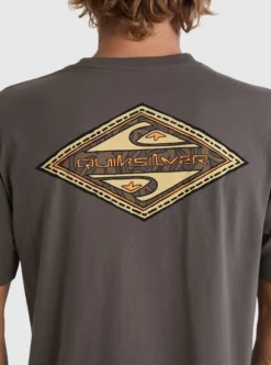 Quiksilver Mens Flaming Diamond T-Shirt -Sunny Fit Wear uqyzt05019 quiksilverw kqy0 dtl2