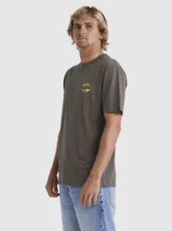 Quiksilver Mens Flaming Diamond T-Shirt -Sunny Fit Wear uqyzt05019 quiksilverw kqy0 sd1