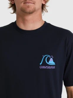 Quiksilver Mens Circle Back T-Shirt -Sunny Fit Wear uqyzt05020 quiksilverw kvj0 dtl1