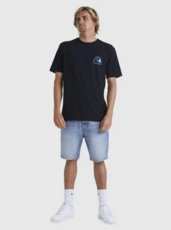 Quiksilver Mens Circle Back T-Shirt -Sunny Fit Wear uqyzt05020 quiksilverw kvj0 frt9