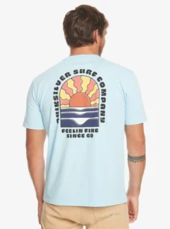 Quiksilver Mens Sunset Dreams T-Shirt -Sunny Fit Wear uqyzt05021 quiksilverw bft0 bck1