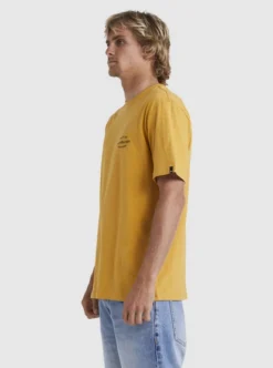 Quiksilver Mens Surf Lockup T-Shirt -Sunny Fit Wear uqyzt05022 quiksilverw ylc0 sd1