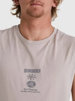 Quiksilver Mens Quik Ways Muscle T-Shirt -Sunny Fit Wear uqyzt05026 quiksilverw tjl0 dtl1