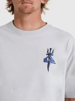 Quiksilver Mens Tridagger T-Shirt 13 Quiksilver Mens Tridagger T-Shirt -Sunny Fit Wear uqyzt05033 quiksilverw sfv0 dtl1