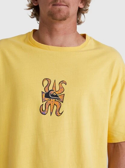 Quiksilver Mens Trident T-Shirt 7 Quiksilver Mens Trident T-Shirt - Image 7