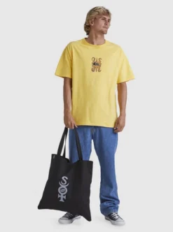 Quiksilver Mens Trident T-Shirt 10 Quiksilver Mens Trident T-Shirt -Sunny Fit Wear uqyzt05037 quiksilverw yzf0 frt9