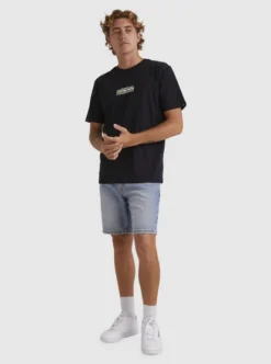 Quiksilver Mens Omni Check Turn T-Shirt -Sunny Fit Wear uqyzt05074 quiksilverw kvj0 frt9